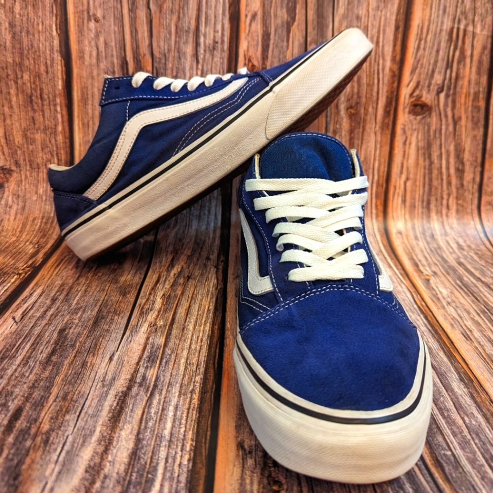 Vans blue low top - Picture 4 of 8